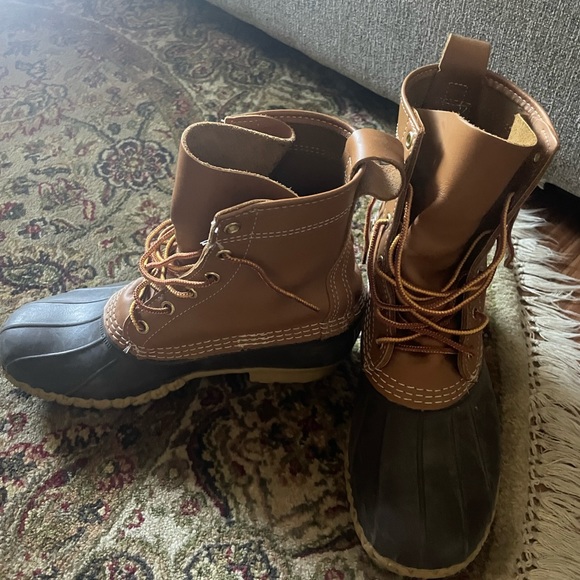Size 9 LL Bean ankle duck boots - Picture 3 of 9